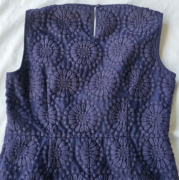 Boden Embroidered Organza Lace Dress - Women's Size 12 - Picture 12 of 16